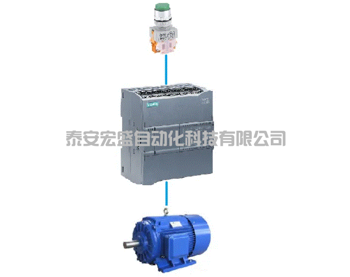 西門(mén)子1200PLC基本指令學(xué)習(xí)——電機(jī)一鍵啟停控制程序編寫(xiě)與解析
